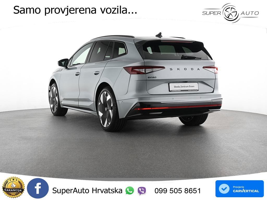 Škoda Enyaq iV RS 82 kWh (340 KS) AWD Suite LED+GR SJED+ACC