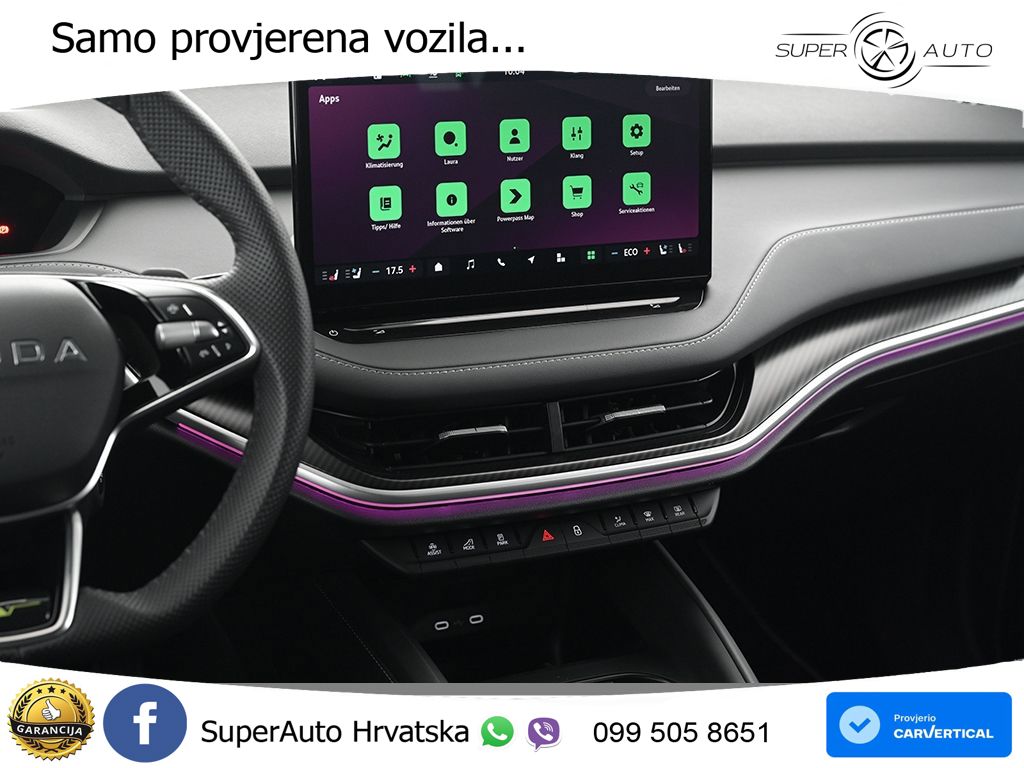 Škoda Enyaq iV RS 82 kWh (340 KS) AWD Suite LED+GR SJED+ACC