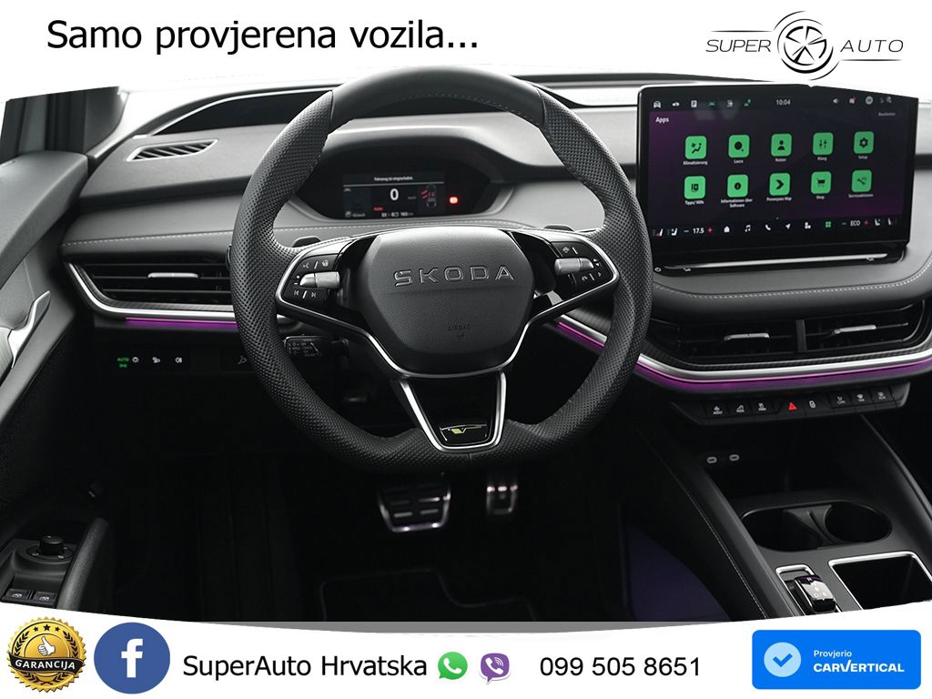 Škoda Enyaq iV RS 82 kWh (340 KS) AWD Suite LED+GR SJED+ACC