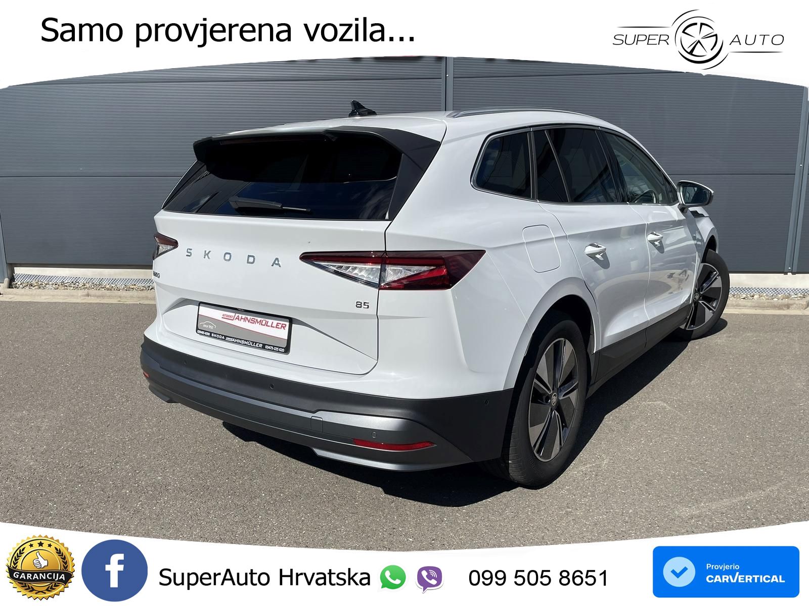 Škoda Enyaq 85 82 kWh (286 KS) Loft LED+GR SJED+ACC