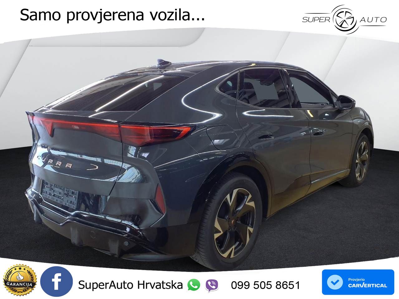 Cupra Tavascan 82 kWh (286 KS) LED+GR SJED+ACC