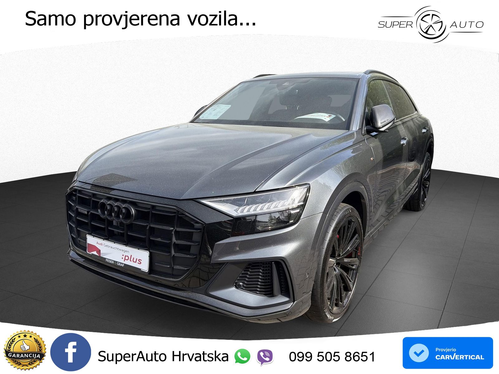 Audi Q8 55 TFSIe V6 (381 KS) quattro tiptronic