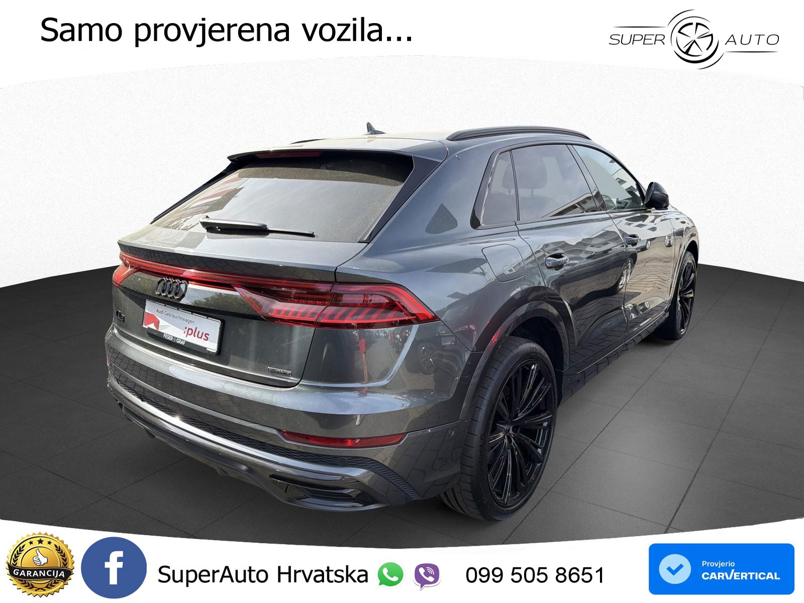 Audi Q8 55 TFSIe V6 (381 KS) quattro tiptronic