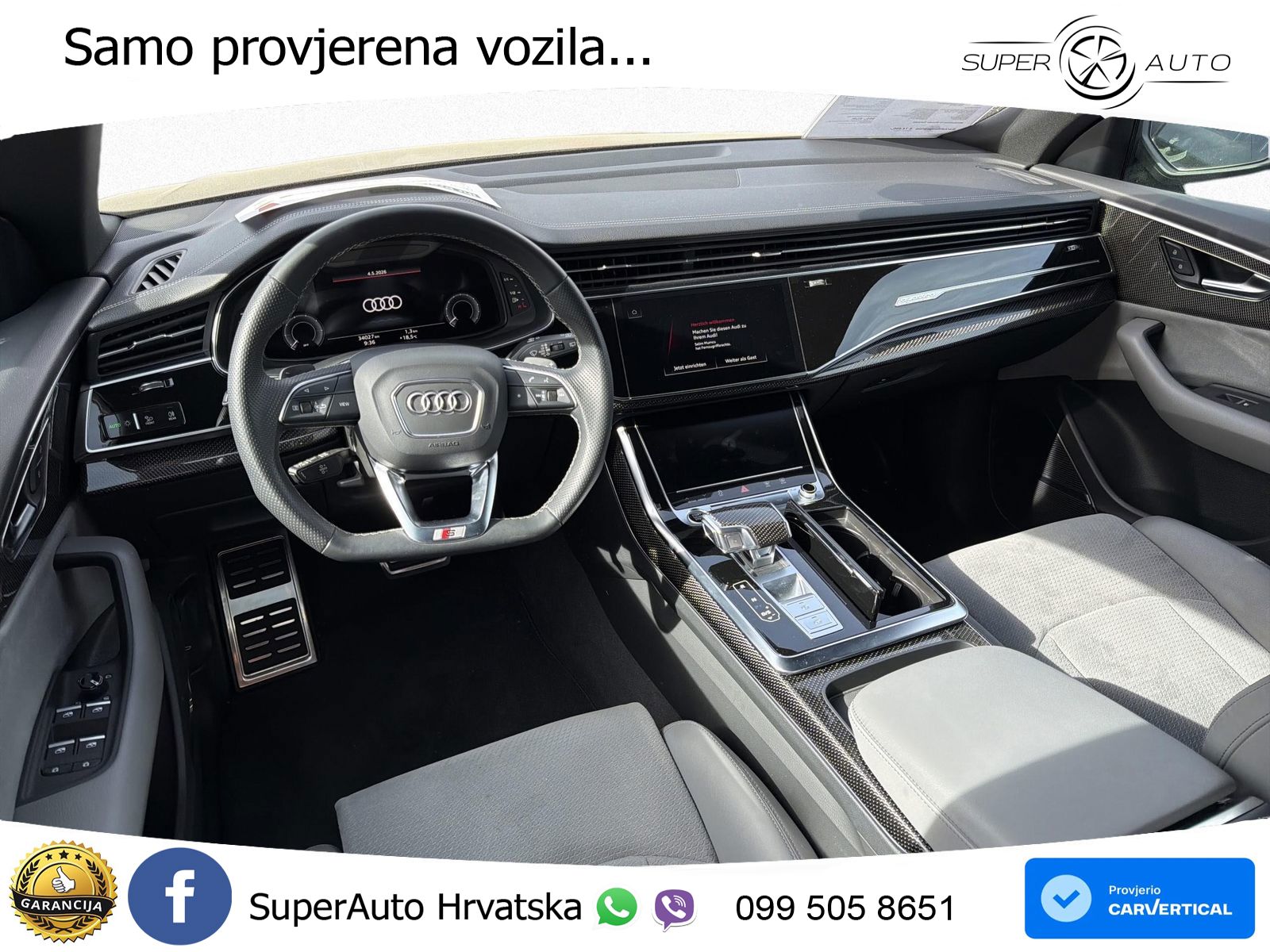 Audi Q8 55 TFSIe V6 (381 KS) quattro tiptronic
