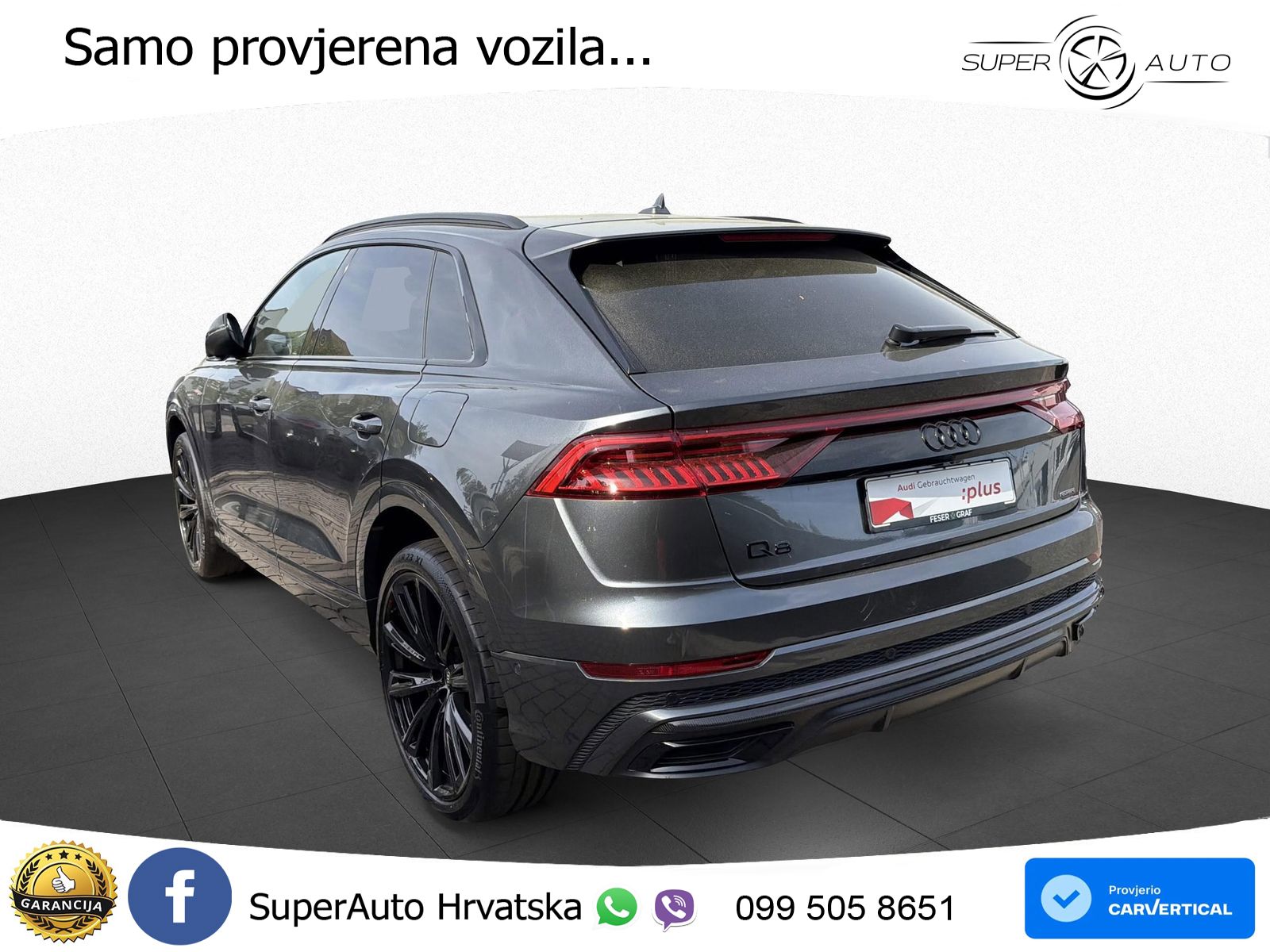 Audi Q8 55 TFSIe V6 (381 KS) quattro tiptronic