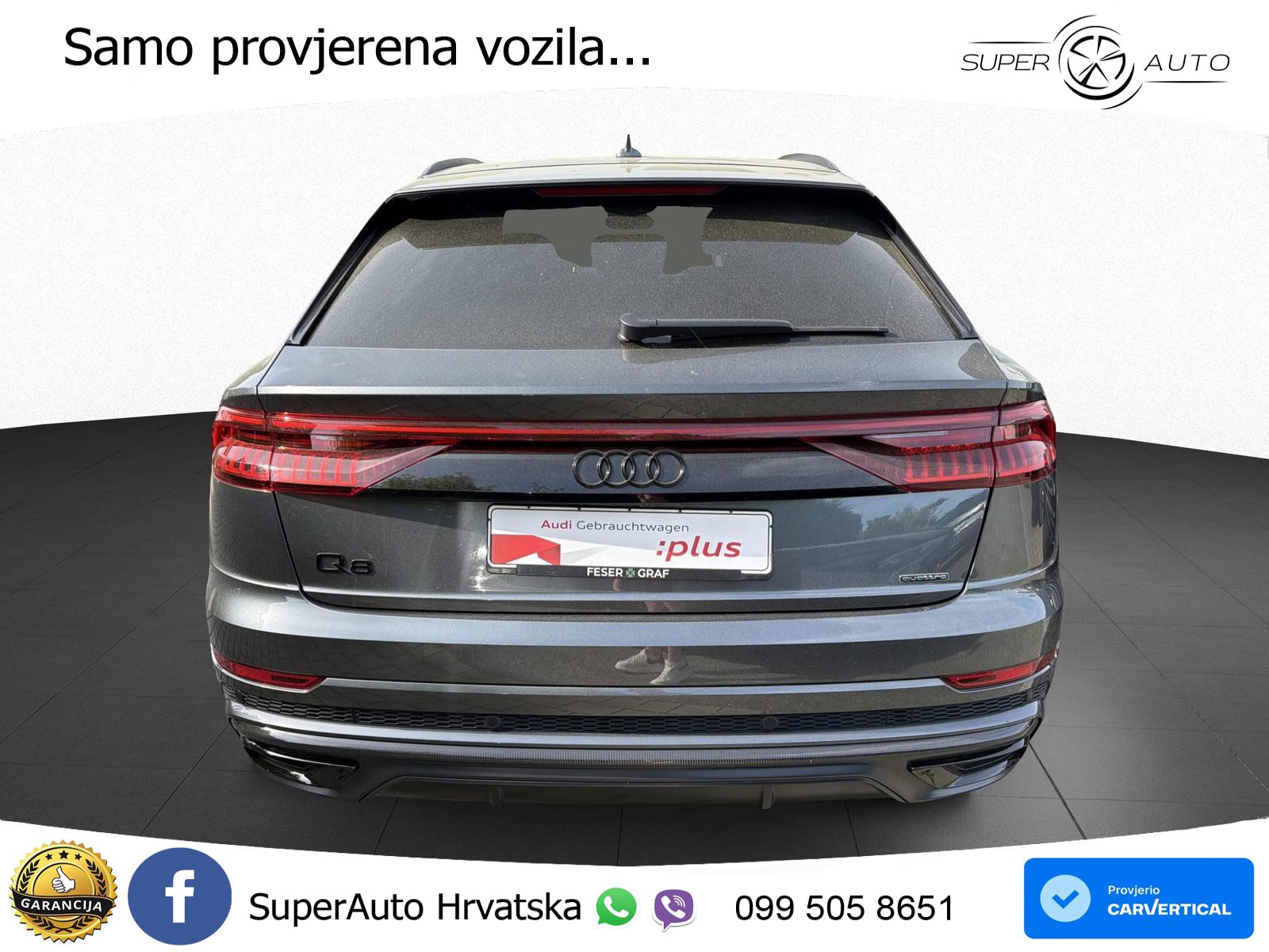 Audi Q8 55 TFSIe V6 (381 KS) quattro tiptronic