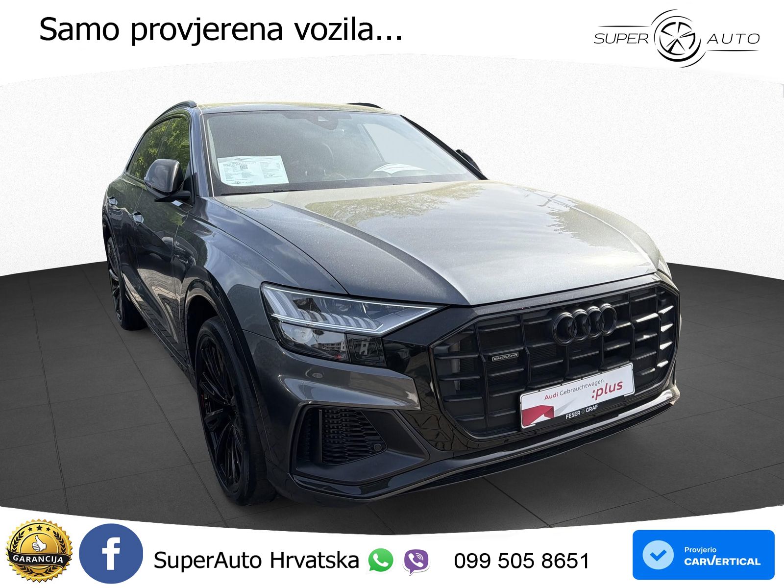 Audi Q8 55 TFSIe V6 (381 KS) quattro tiptronic