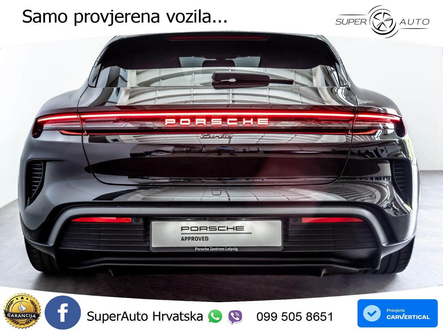 Porsche Taycan Sport Turismo Turbo 105 kWh (884 KS)