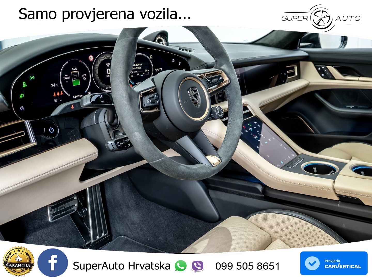 Porsche Taycan Sport Turismo Turbo 105 kWh (884 KS)
