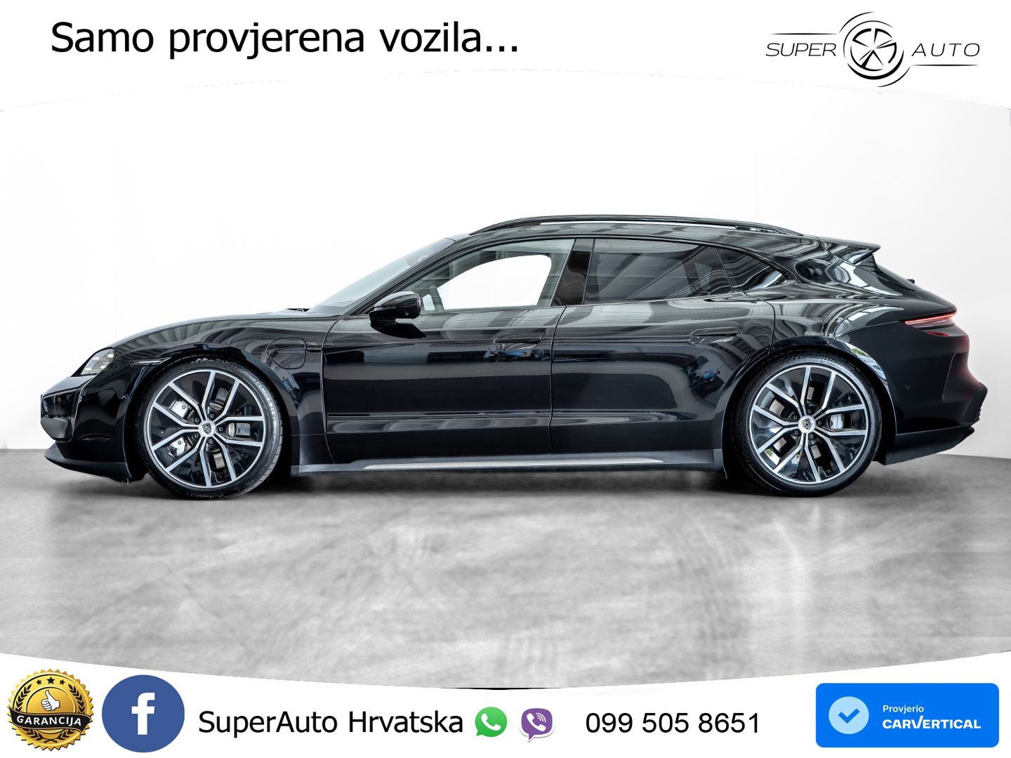 Porsche Taycan Sport Turismo Turbo 105 kWh (884 KS)