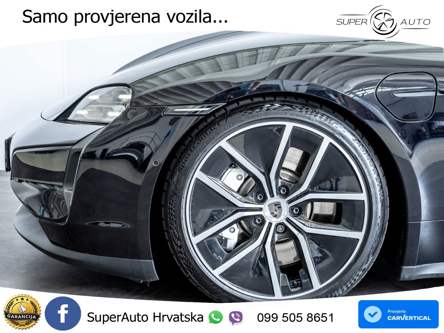 Porsche Taycan Sport Turismo Turbo 105 kWh (884 KS)