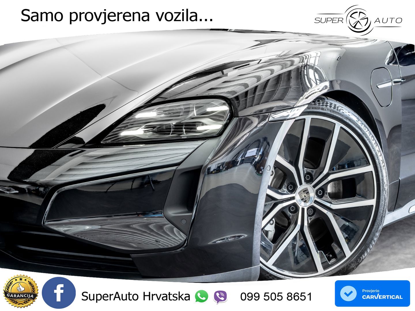 Porsche Taycan Sport Turismo Turbo 105 kWh (884 KS)