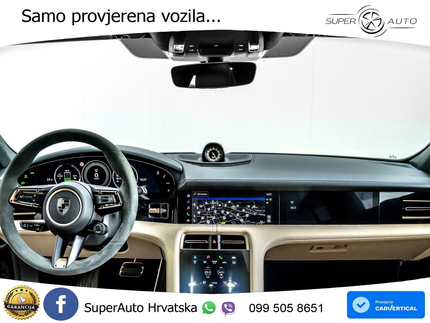Porsche Taycan Sport Turismo Turbo 105 kWh (884 KS)