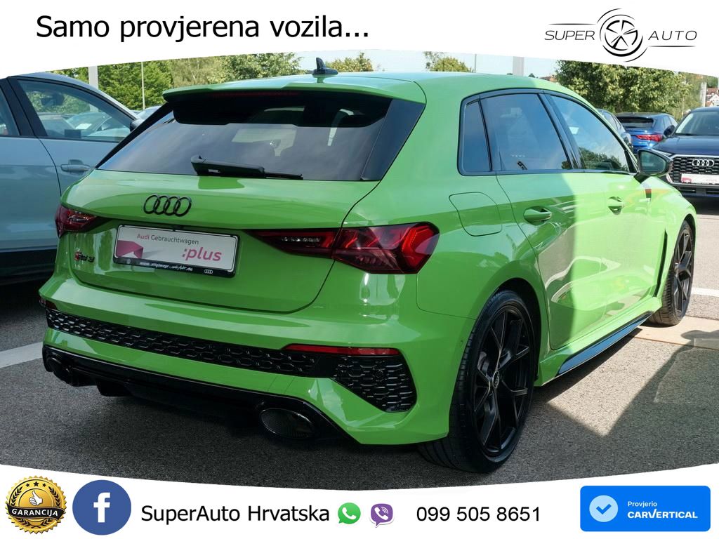 Audi RS3 Sedan 2.5 TFSI (400 KS) quattro S tronic LED+GR SJED+ACC