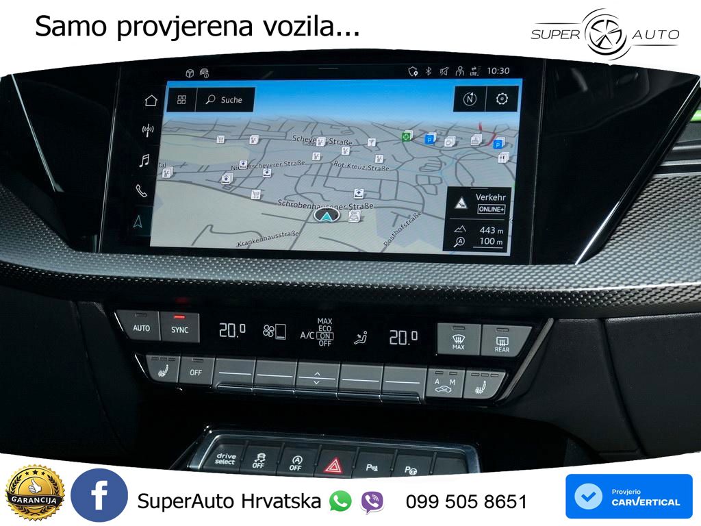 Audi RS3 Sedan 2.5 TFSI (400 KS) quattro S tronic LED+GR SJED+ACC