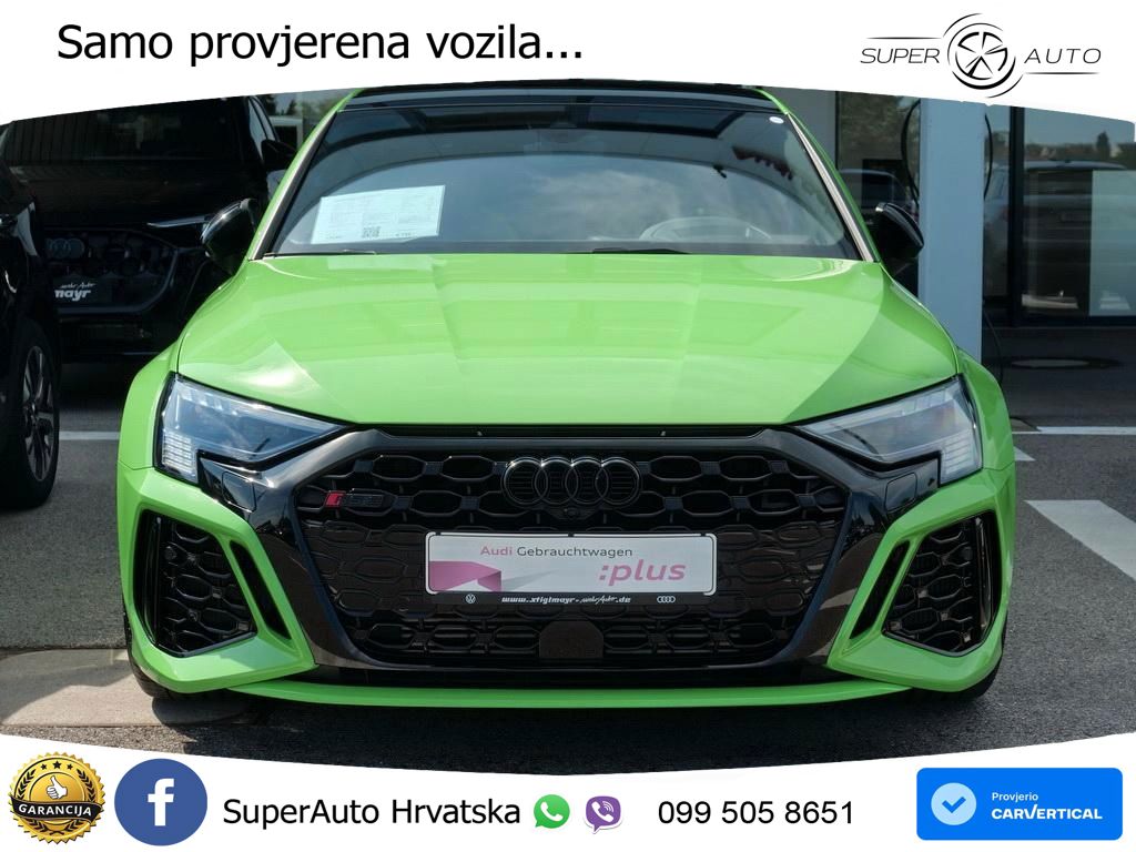 Audi RS3 Sedan 2.5 TFSI (400 KS) quattro S tronic LED+GR SJED+ACC