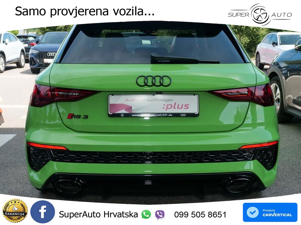Audi RS3 Sedan 2.5 TFSI (400 KS) quattro S tronic LED+GR SJED+ACC