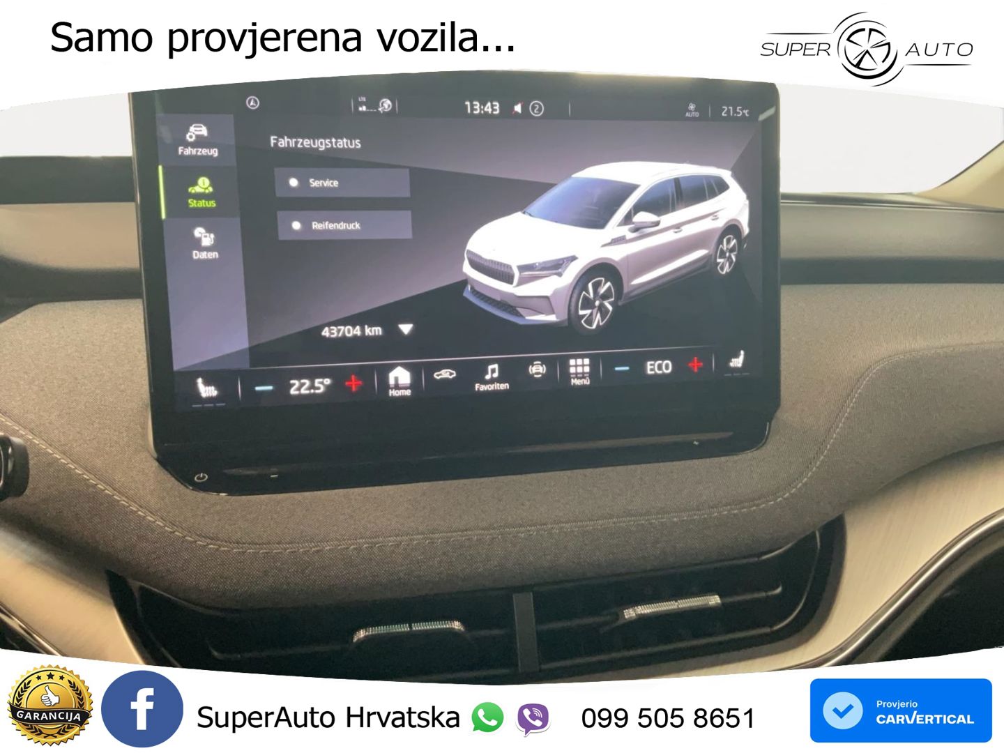 Škoda Enyaq iV 80 82 kWh (204 KS) Loft