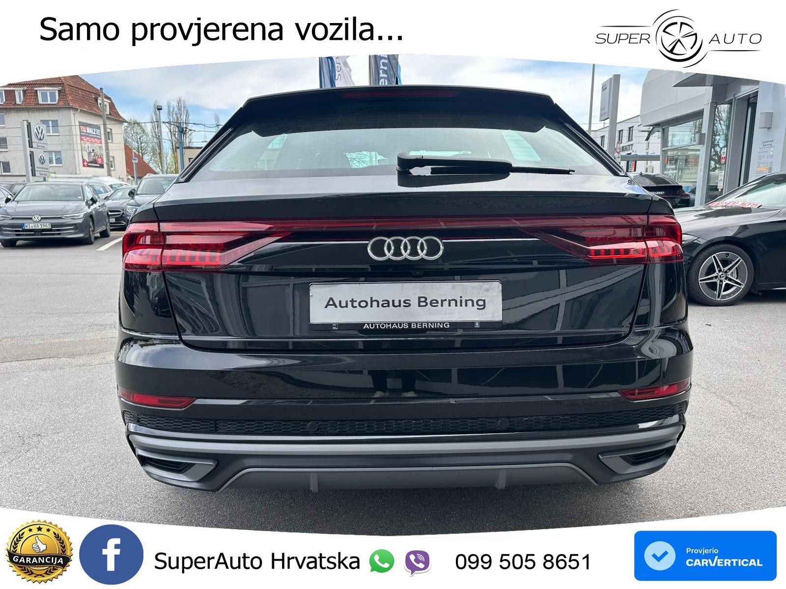 Audi Q8 50 TDI V6 (286 KS) quattro Tiptronic S line