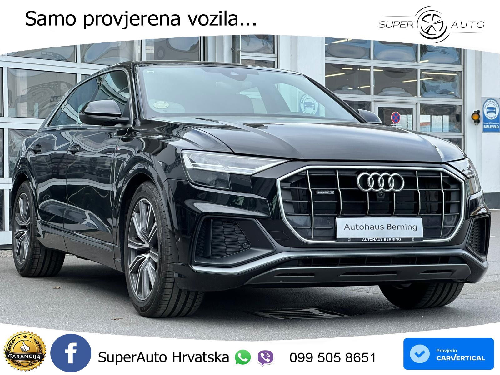 Audi Q8 50 TDI V6 (286 KS) quattro Tiptronic S line