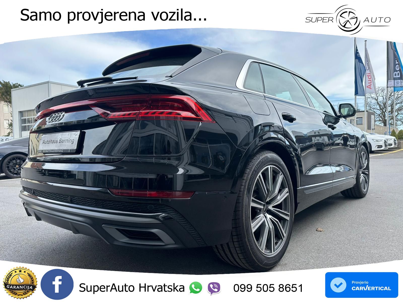 Audi Q8 50 TDI V6 (286 KS) quattro Tiptronic S line