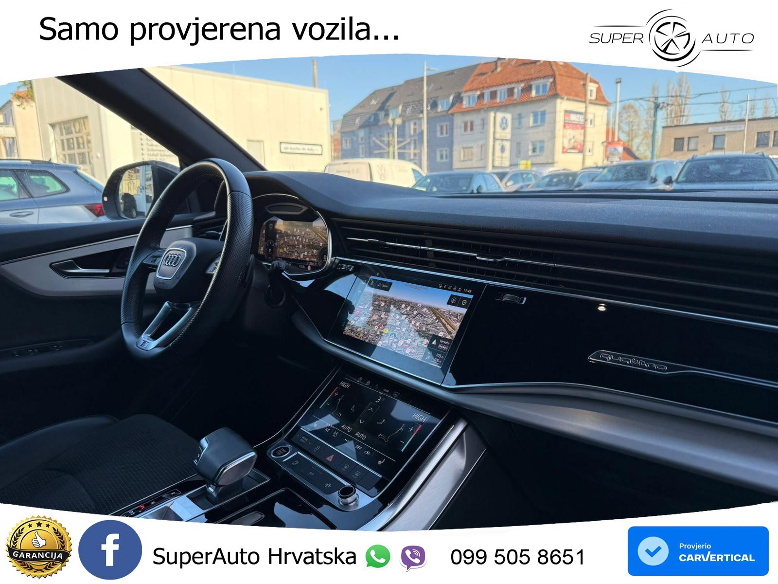 Audi Q8 50 TDI V6 (286 KS) quattro Tiptronic S line