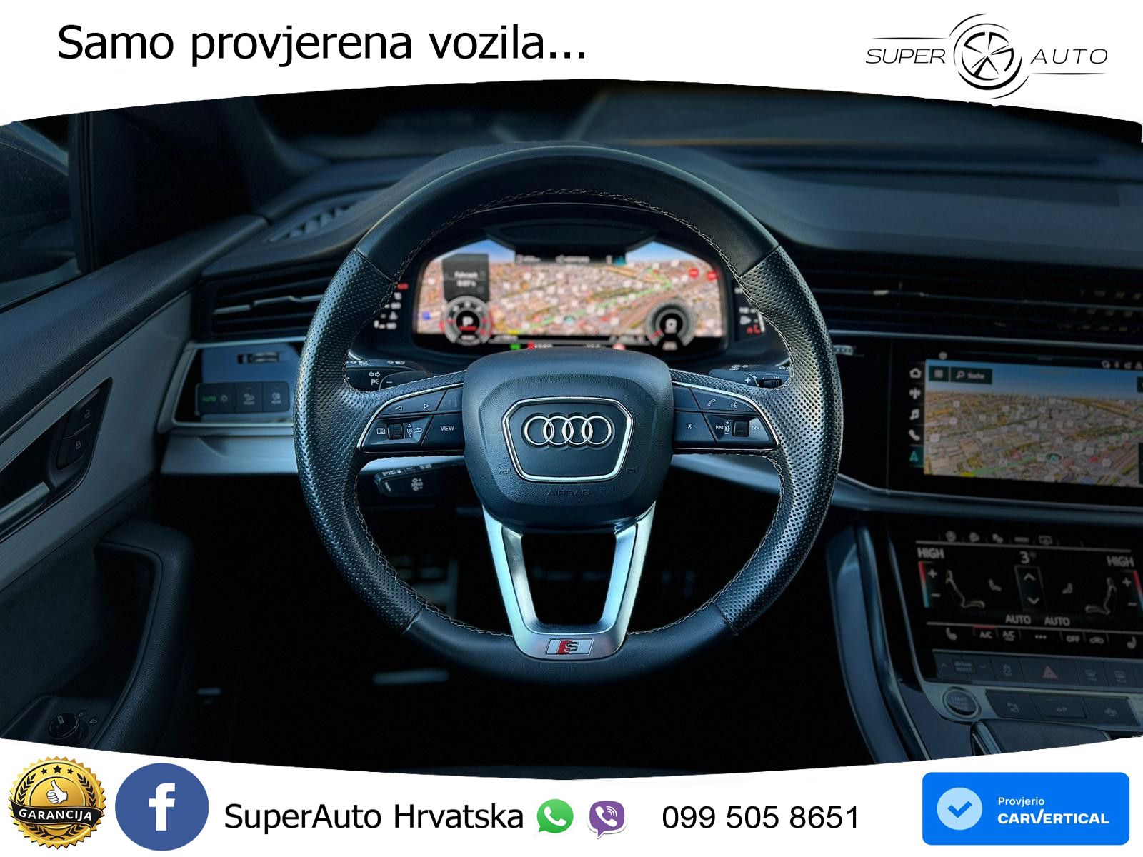 Audi Q8 50 TDI V6 (286 KS) quattro Tiptronic S line