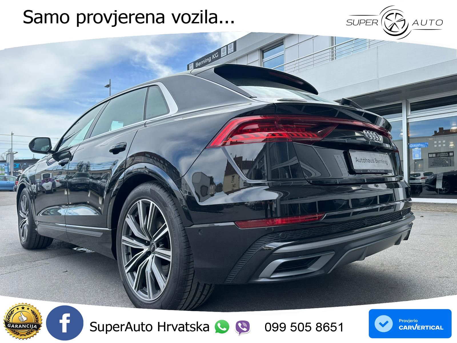 Audi Q8 50 TDI V6 (286 KS) quattro Tiptronic S line