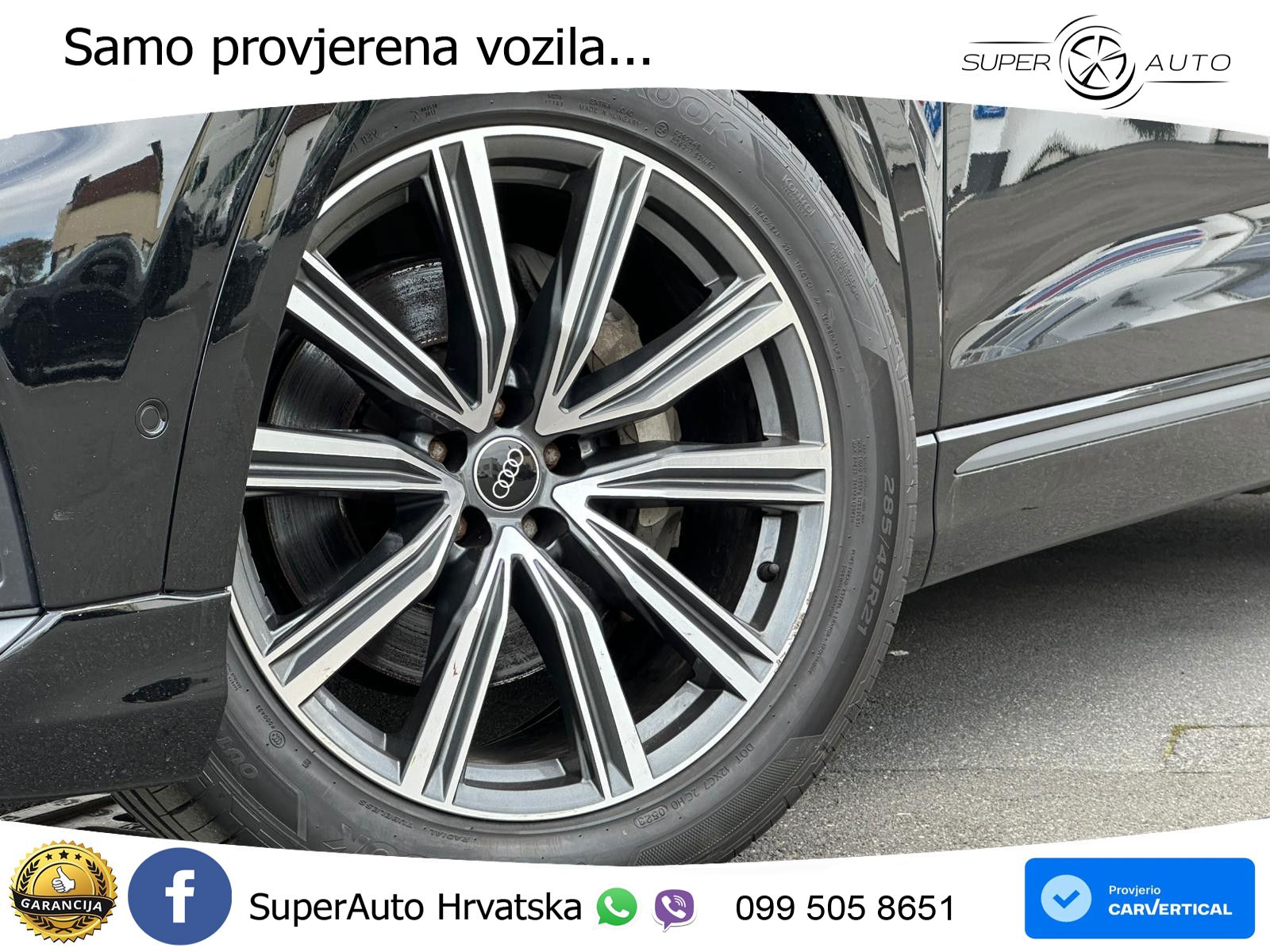 Audi Q8 50 TDI V6 (286 KS) quattro Tiptronic S line
