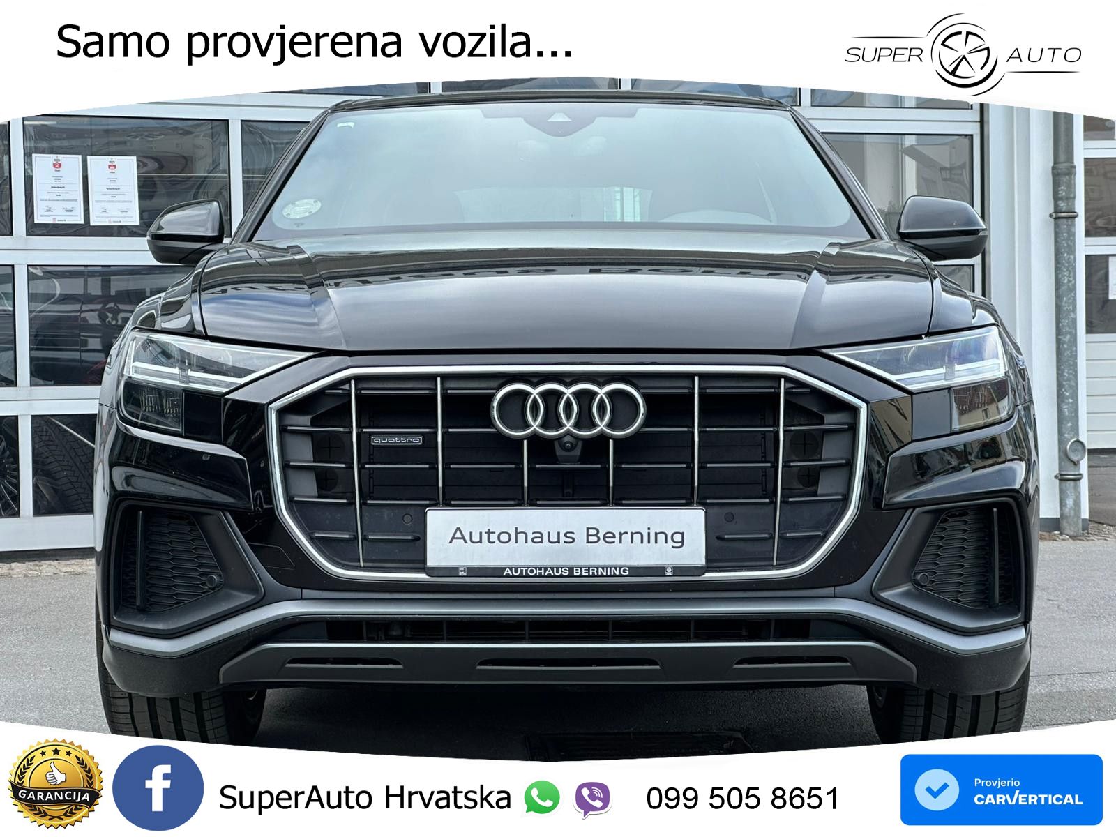 Audi Q8 50 TDI V6 (286 KS) quattro Tiptronic S line