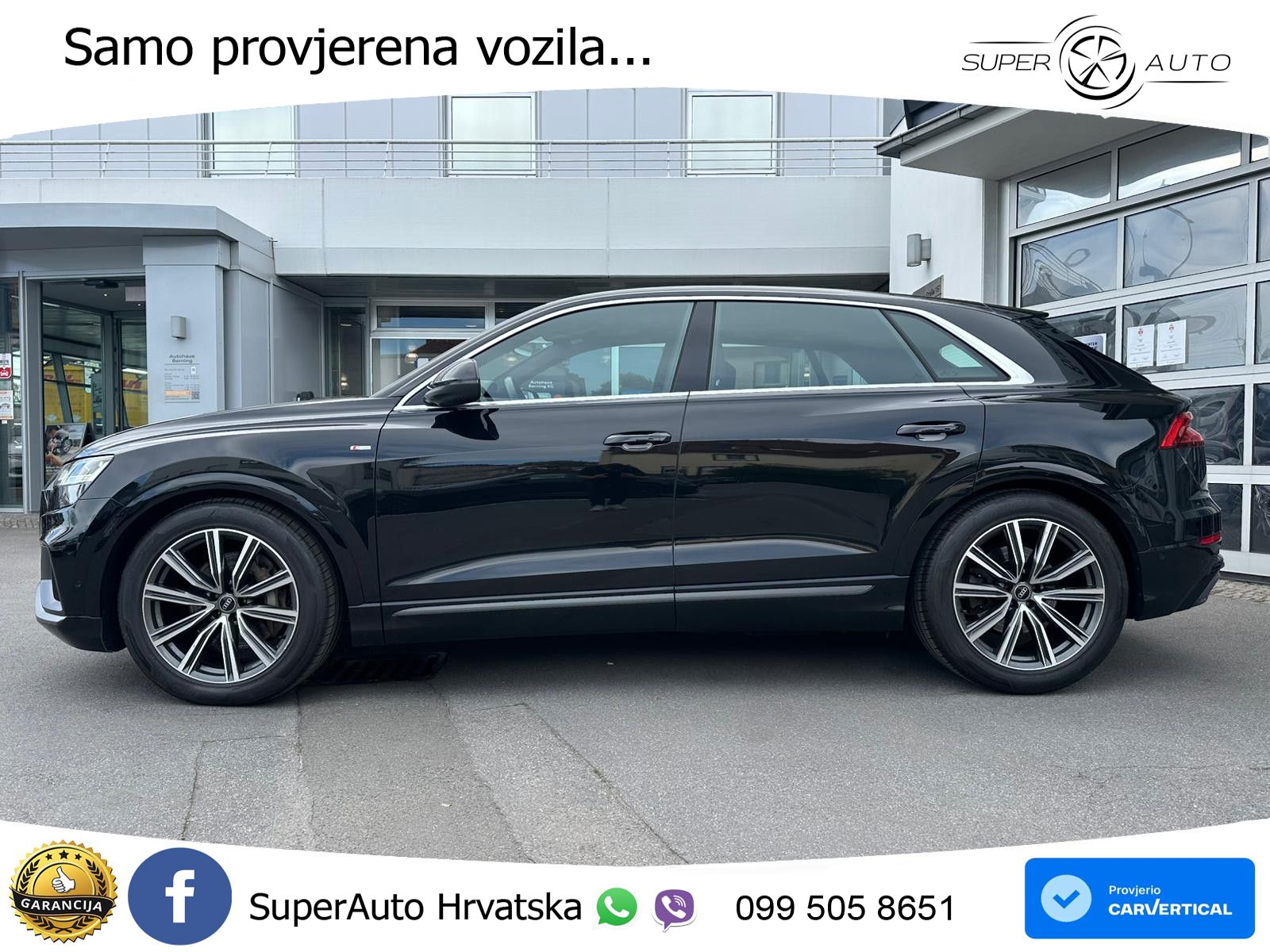 Audi Q8 50 TDI V6 (286 KS) quattro Tiptronic S line