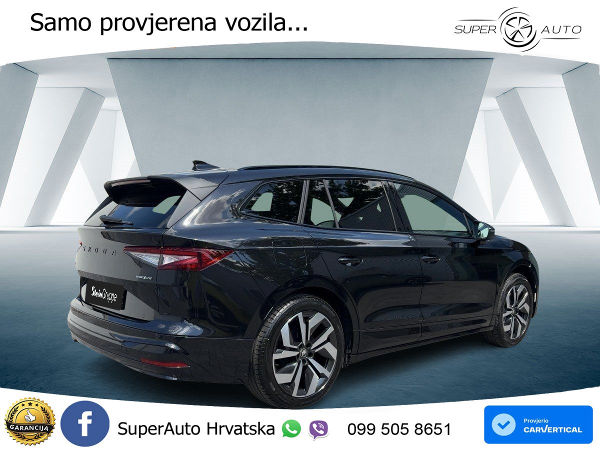 Škoda Enyaq 85 82 kWh (286 KS) SportLine LED+GR SJED+ACC