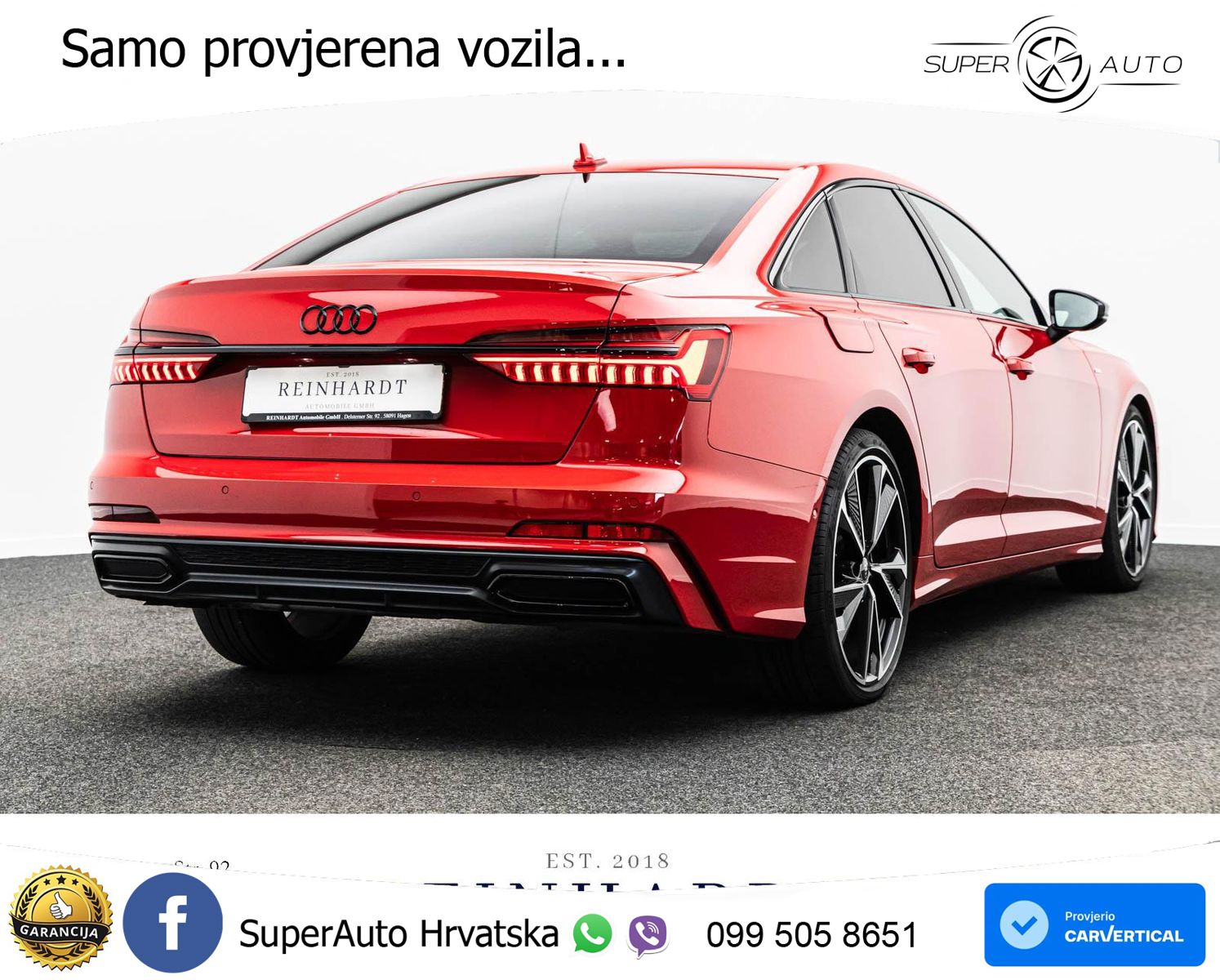 Audi A6 35TDI 2x S line LED+GR SJED+ACC