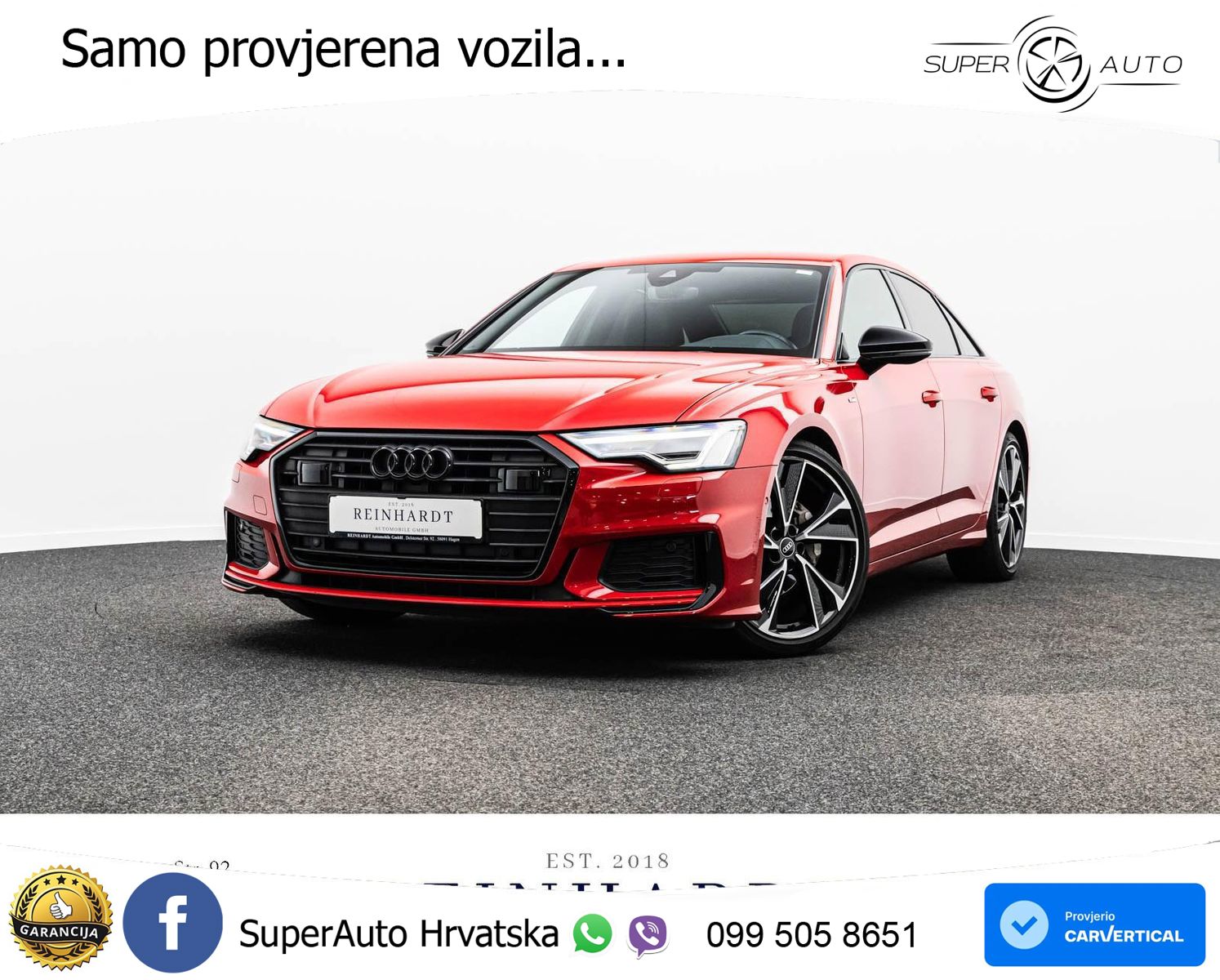 Audi A6 35TDI 2x S line LED+GR SJED+ACC