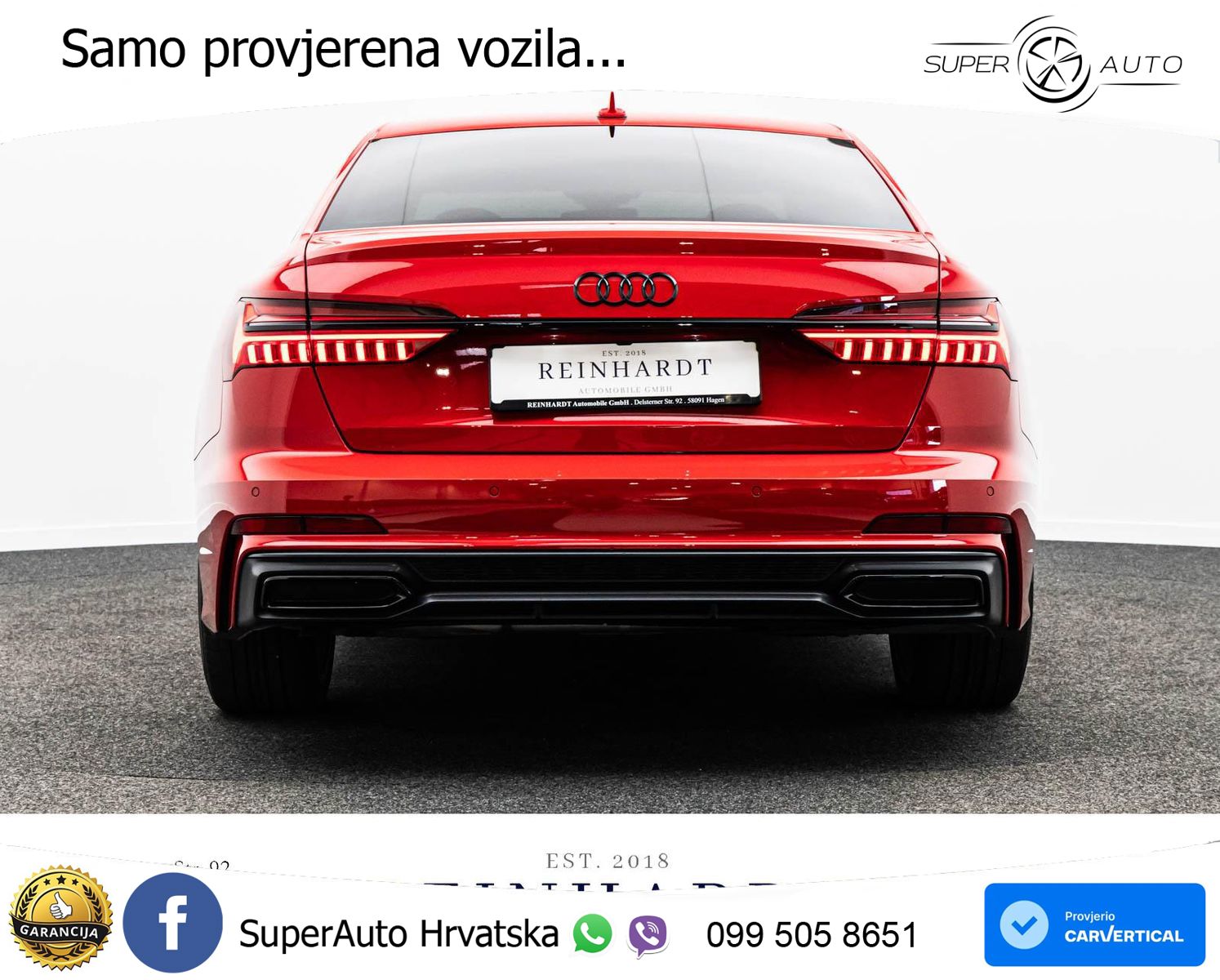 Audi A6 35TDI 2x S line LED+GR SJED+ACC