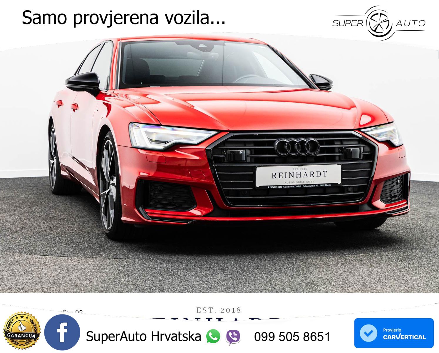 Audi A6 35TDI 2x S line LED+GR SJED+ACC