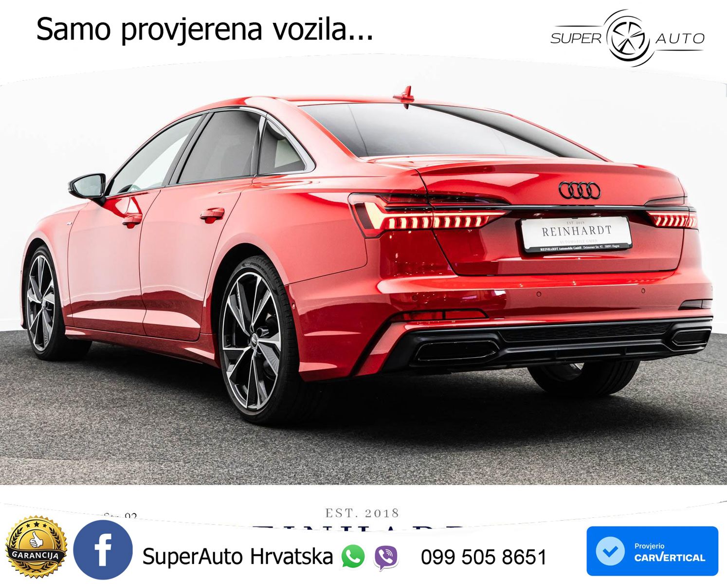 Audi A6 35TDI 2x S line LED+GR SJED+ACC