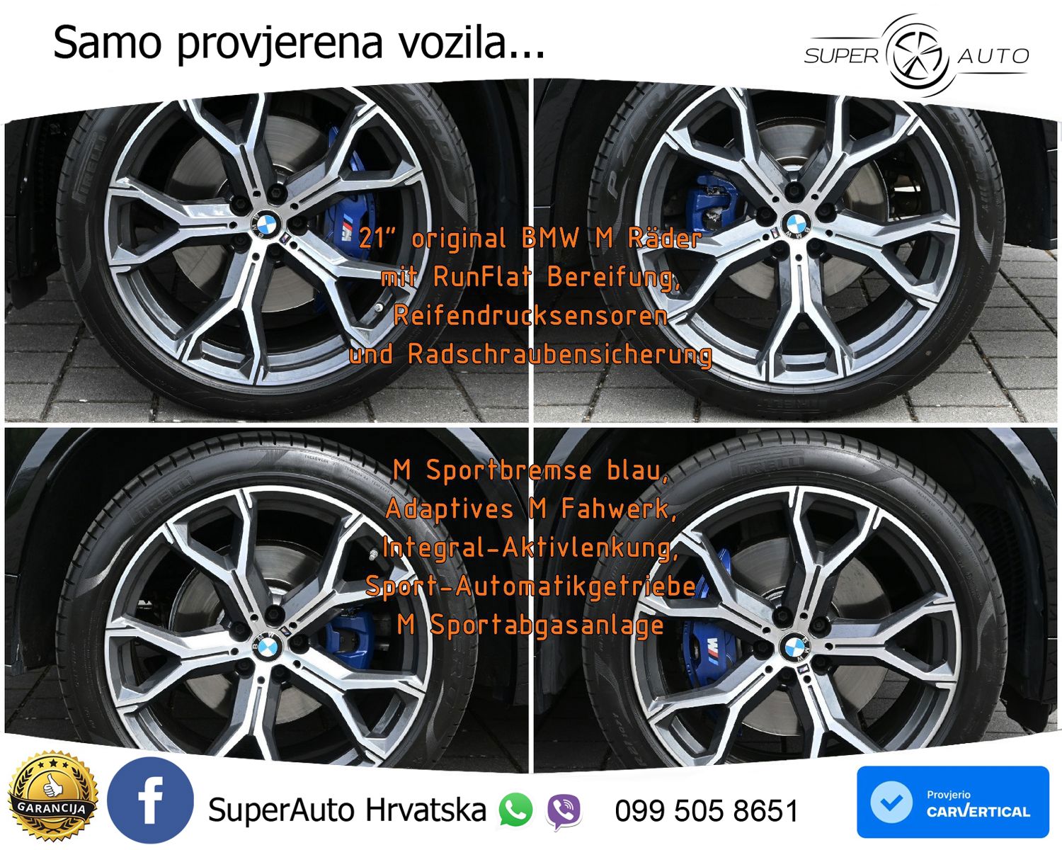 BMW X5 30d (298 KS) xDrive Steptronic M Sport LED+GR SJED+ACC