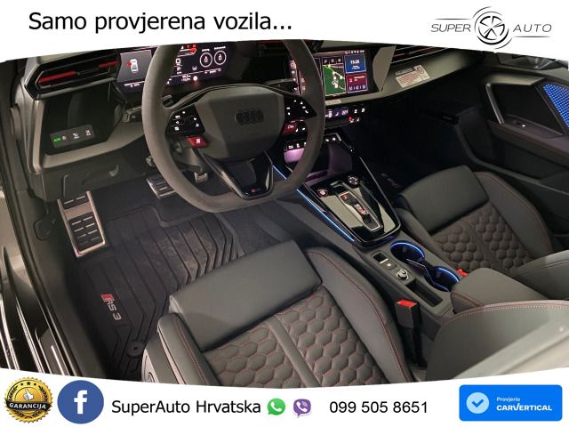 Audi RS3 Sedan 2.5 TFSI (400 KS) quattro S tronic LED+GR SJED+ACC