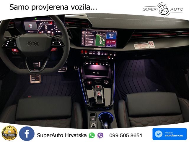 Audi RS3 Sedan 2.5 TFSI (400 KS) quattro S tronic LED+GR SJED+ACC