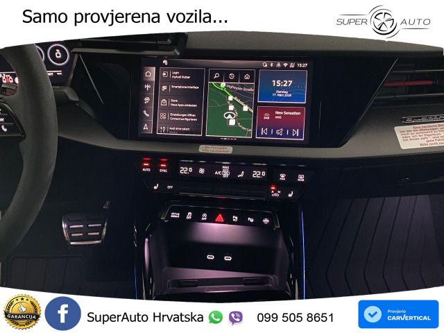 Audi RS3 Sedan 2.5 TFSI (400 KS) quattro S tronic LED+GR SJED+ACC