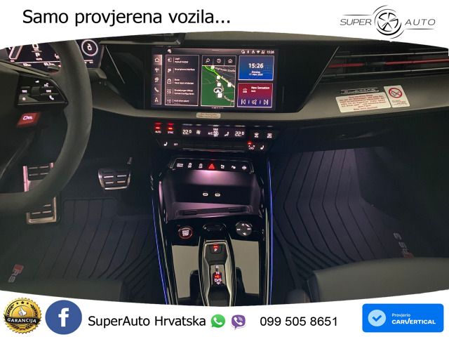 Audi RS3 Sedan 2.5 TFSI (400 KS) quattro S tronic LED+GR SJED+ACC