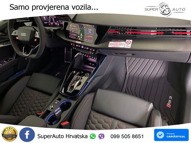 Audi RS3 Sedan 2.5 TFSI (400 KS) quattro S tronic LED+GR SJED+ACC