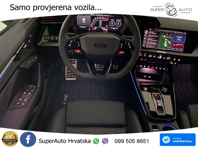 Audi RS3 Sedan 2.5 TFSI (400 KS) quattro S tronic LED+GR SJED+ACC