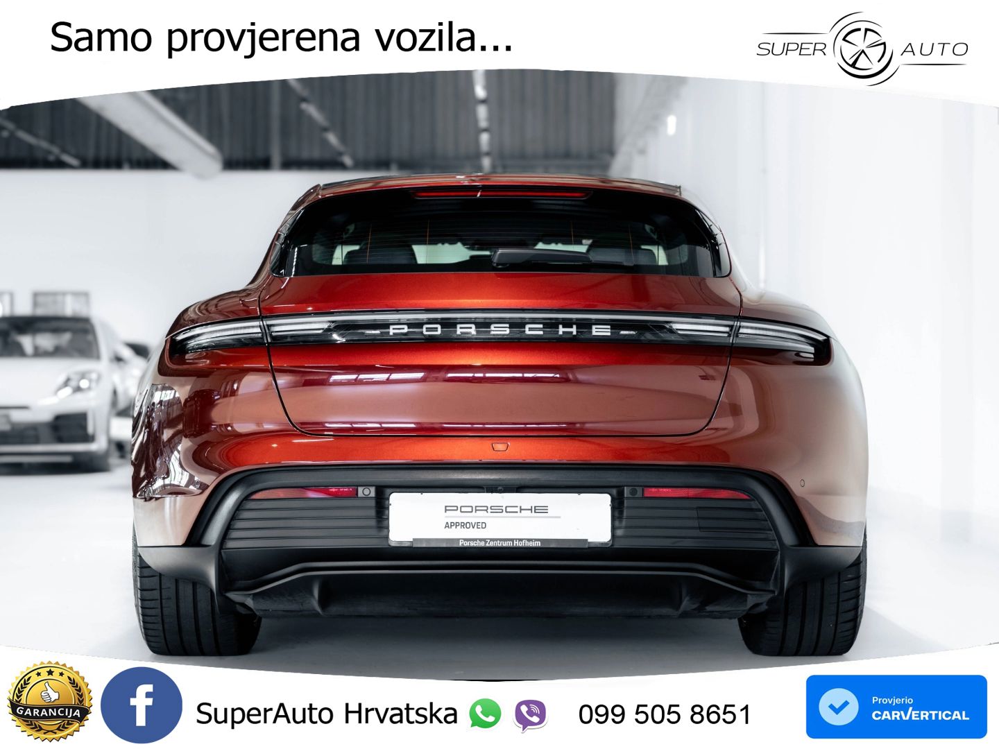 Porsche Taycan Sport Turismo Performance Plus 93.4 kWh (476 KS) LED+GR SJED+ACC