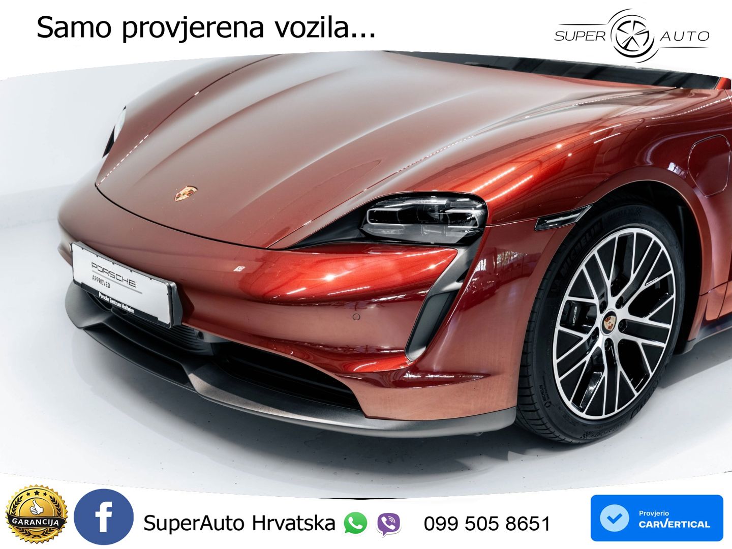 Porsche Taycan Sport Turismo Performance Plus 93.4 kWh (476 KS) LED+GR SJED+ACC