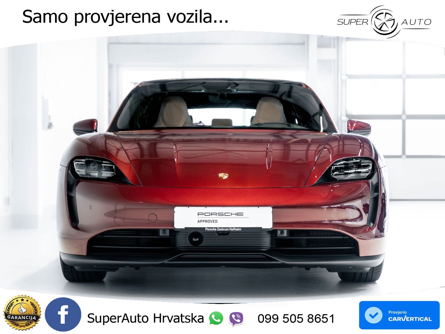 Porsche Taycan Sport Turismo Performance Plus 93.4 kWh (476 KS) LED+GR SJED+ACC