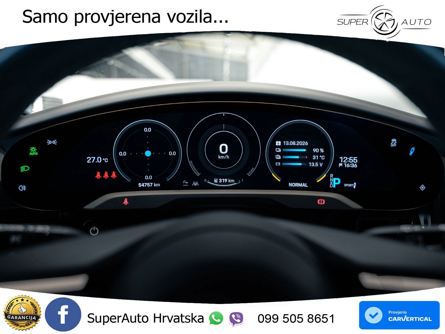 Porsche Taycan Sport Turismo Performance Plus 93.4 kWh (476 KS) LED+GR SJED+ACC