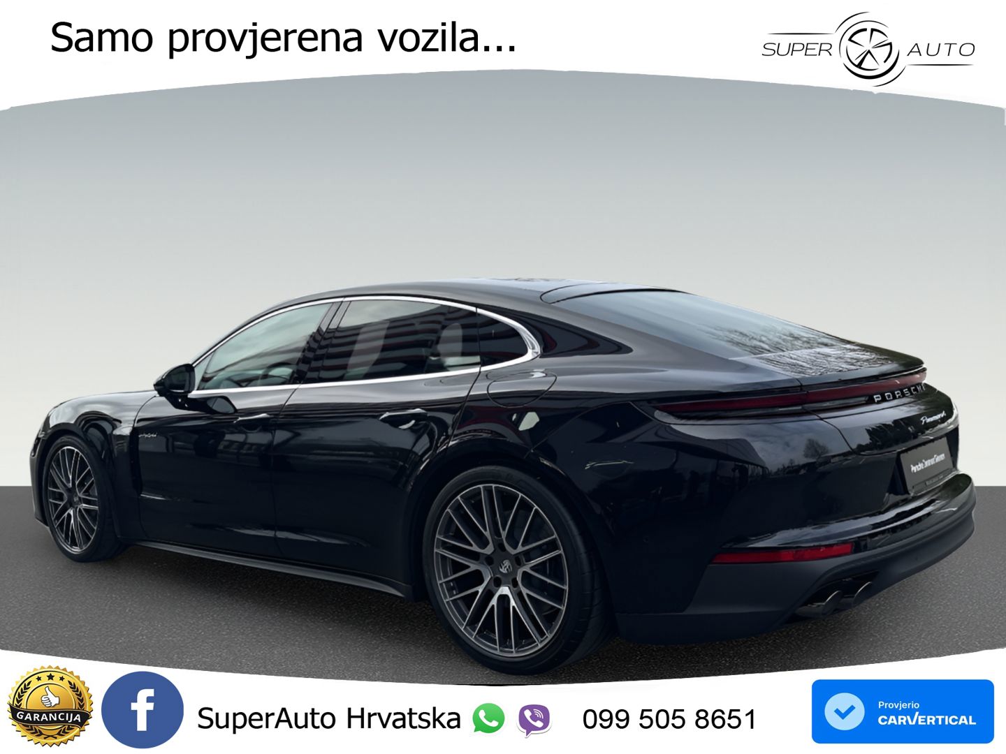 Porsche Panamera 4 2.9 V6 (470 KS) E-Hybrid PDK ACC+HEAD+4xGR SJED+360+PANO