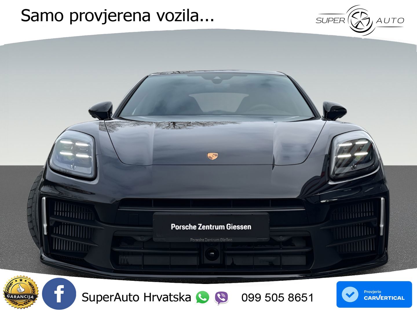 Porsche Panamera 4 2.9 V6 (470 KS) E-Hybrid PDK ACC+HEAD+4xGR SJED+360+PANO